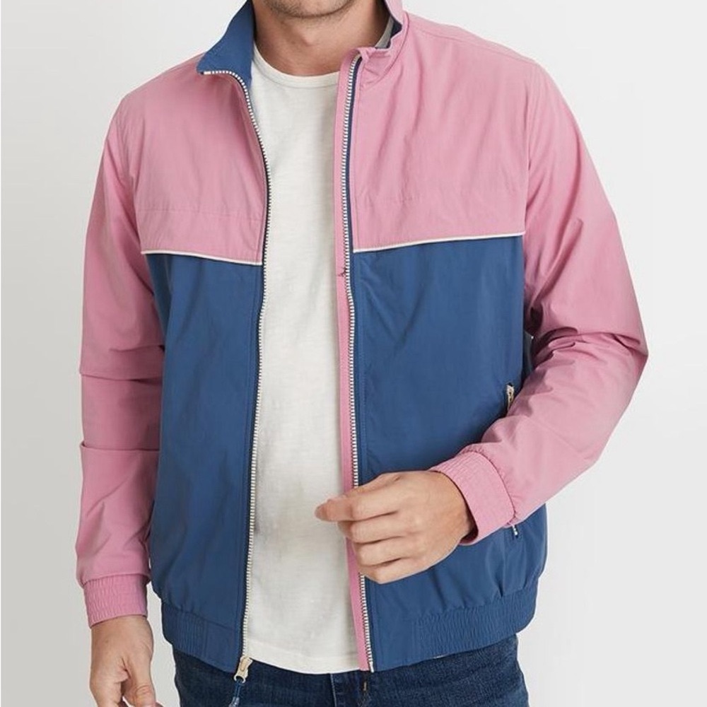 Marine Layer Two-Tone Windbreaker
